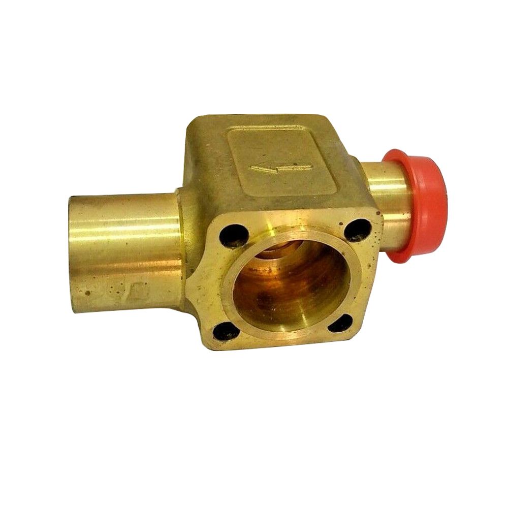 9263 Henry Packless Valve, Brass Seal Cap Globe Shut-Off 3/8" ODS