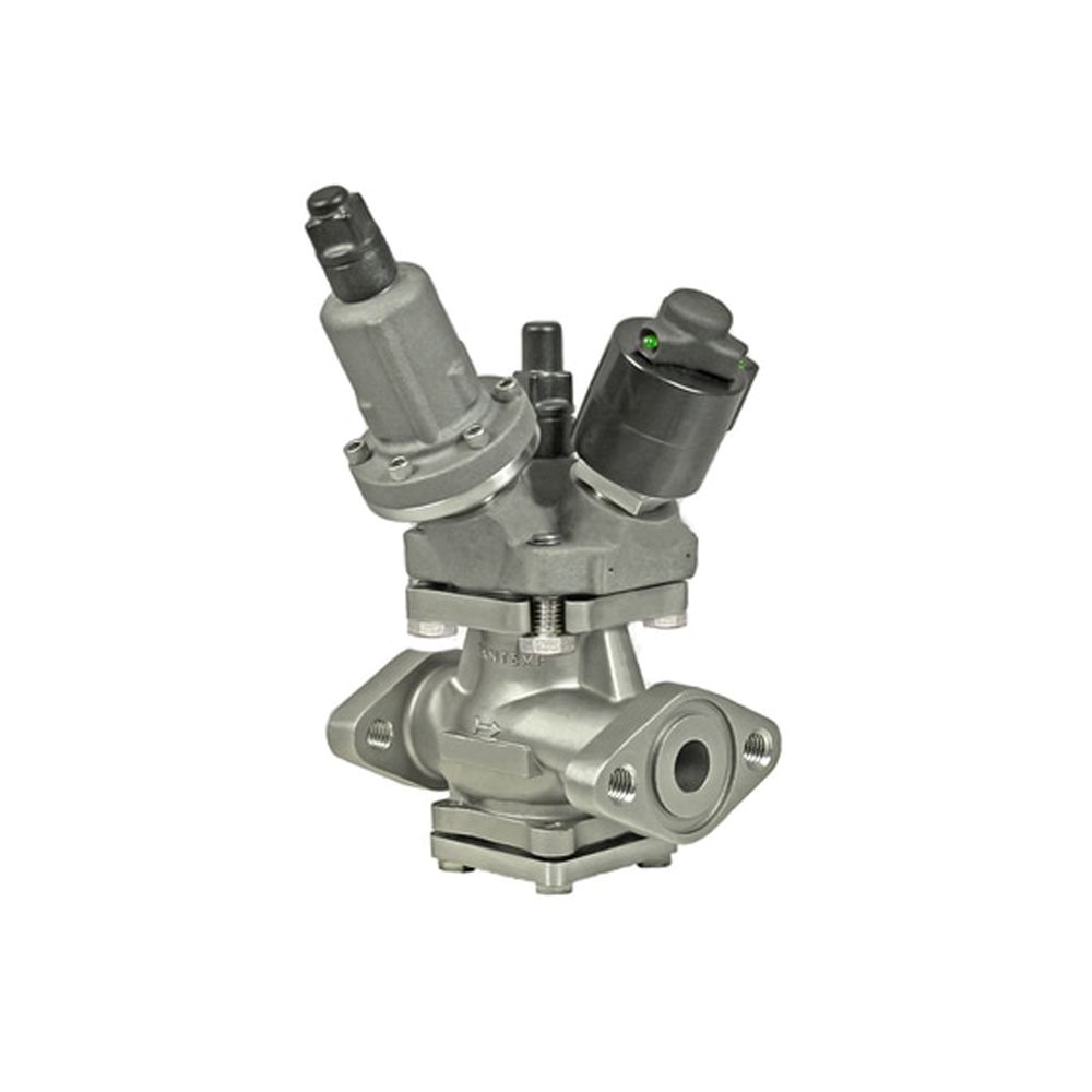 A4Bt-150-SW Hantemp Controls 1-1/2" Stainless Steel Electric Wide-Opening Regulator (Includes Coil) Socket Weld