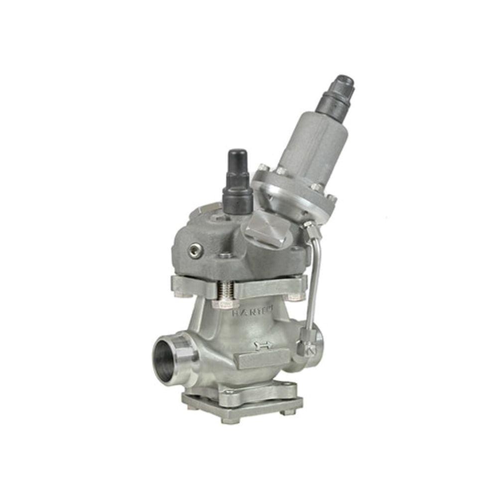 A4Ot-100-BW Hantemp Controls 1" Stainless Steel Outlet Pressure Regulator (Piped) Butt Weld