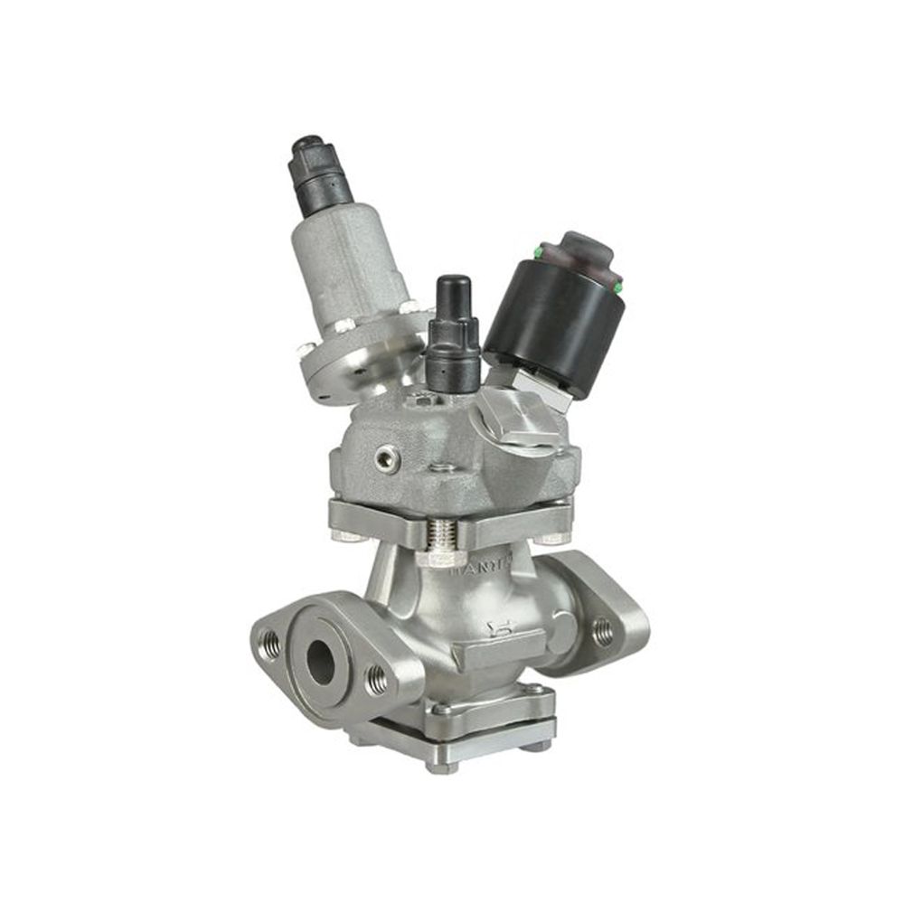A4St-125-SW Hantemp Controls 1-1/4" Stainless Steel Electric Shut-Off Regulator (Includes Coil) Socket Weld