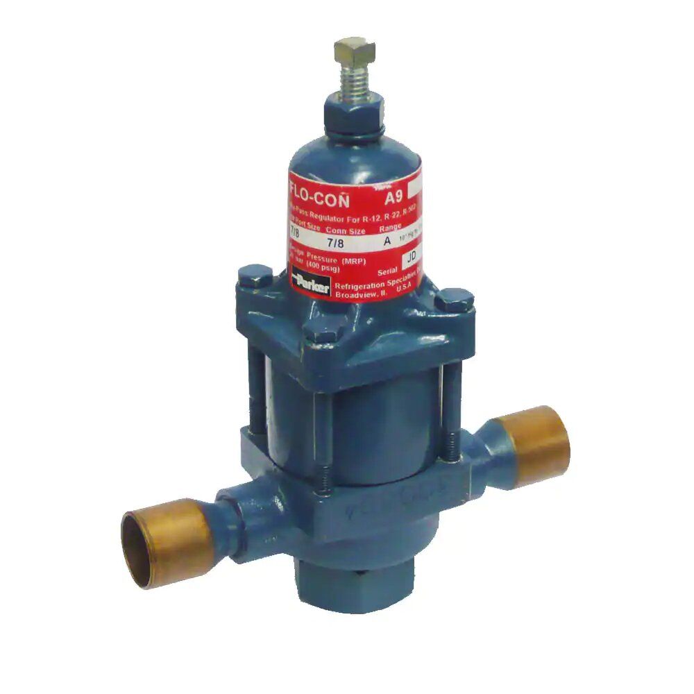 100917 Refrigerating Specialties (RS) 7/8 A9 Outlet Pressure Regulator, Range B, 7/8 Connection