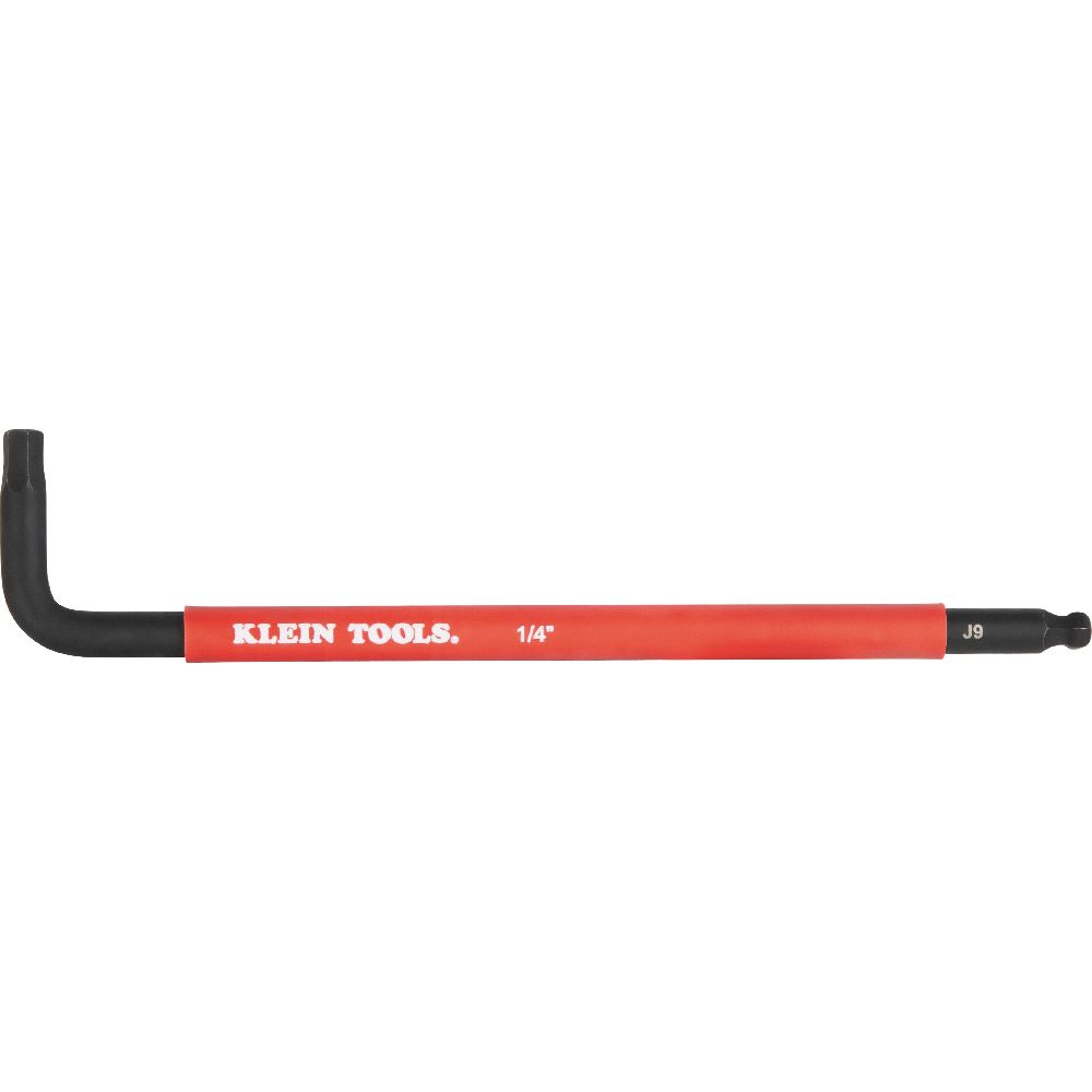 BLS9 Klein Tools Color-Coded Extra-Long L Style Hex Key Caddy Set, SAE, 9-Piece