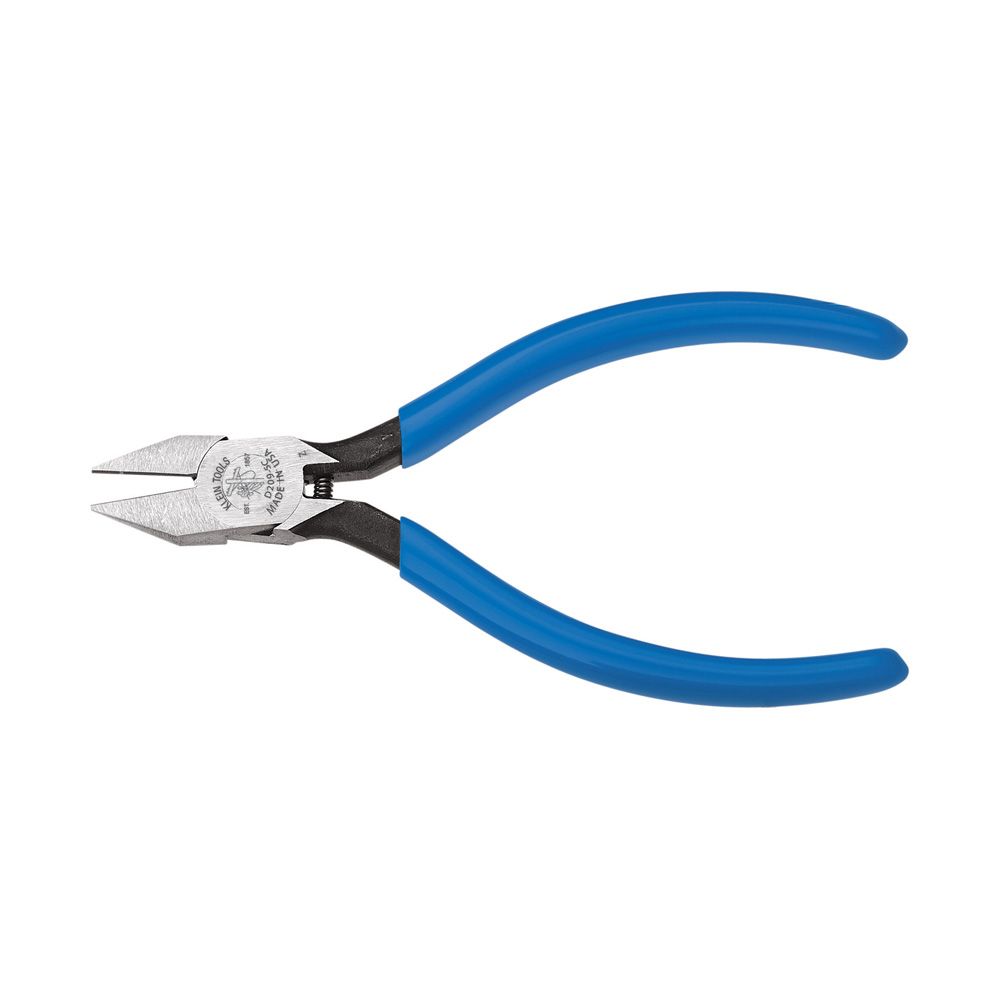 D209-5C Klein Tools Diagonal Cutting Pliers, Electronics Pliers with Pointed Nose, 5-Inch