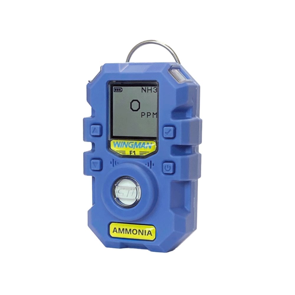 CTI F1-NH3 Wingman F1 portable gas detector, Ammonia 0-500 ppm