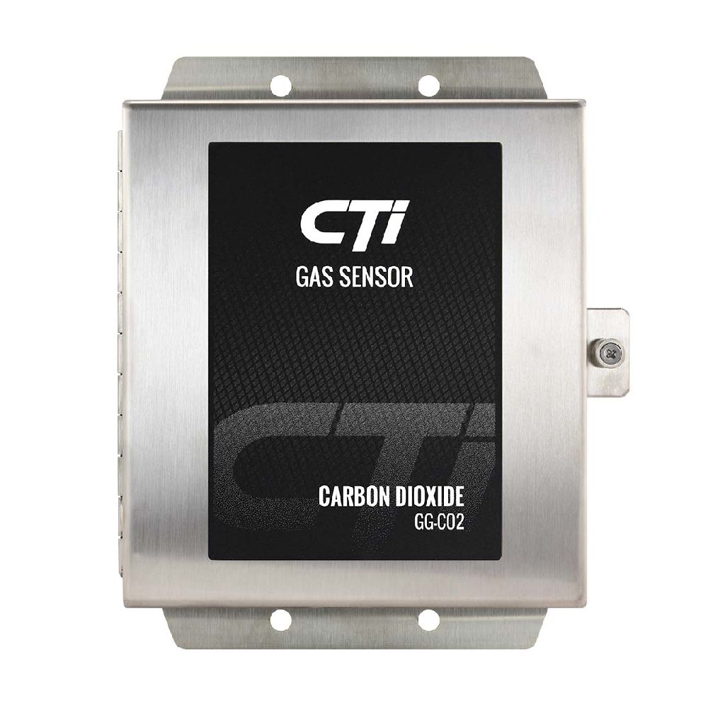 GG-CO2-5000 CTI Gas Sensor, Carbon Dioxide 0-5000 ppm, 4/20 mA output, rugged temperature controlled