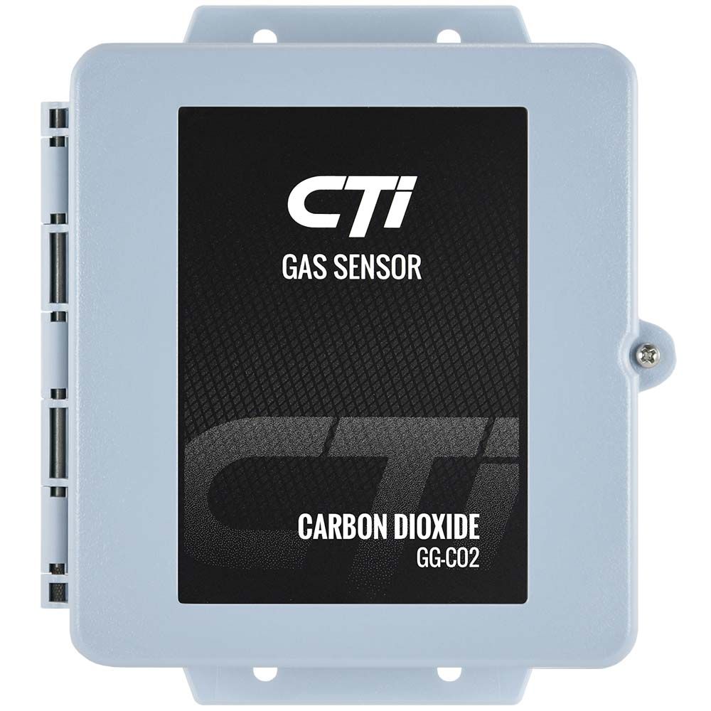 GG-CO2-1% CTI Gas Sensor, Carbon Dioxide 0-1 %, 4/20 mA output, rugged temperature controlled