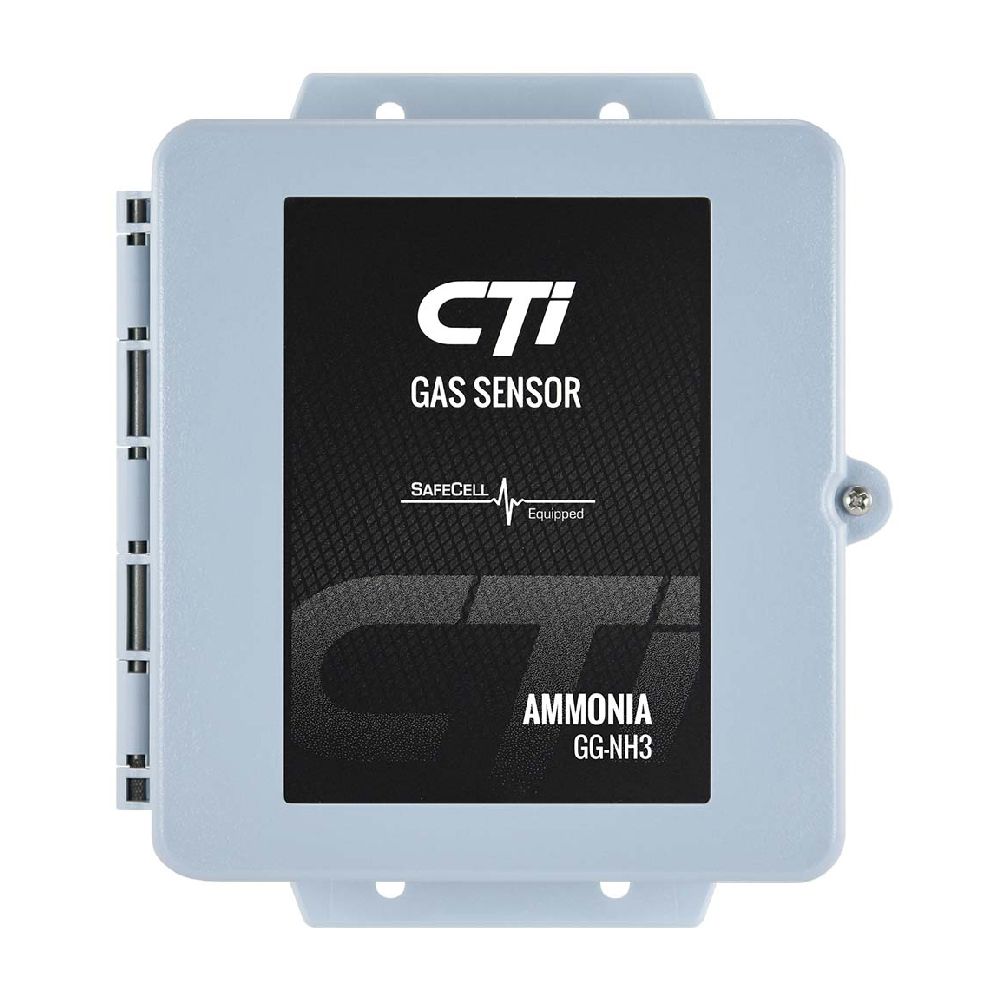 GG-NH3-50 CTI Gas Sensor, Ammonia 0-50 ppm, 4/20 mA output, rugged temperature controlled