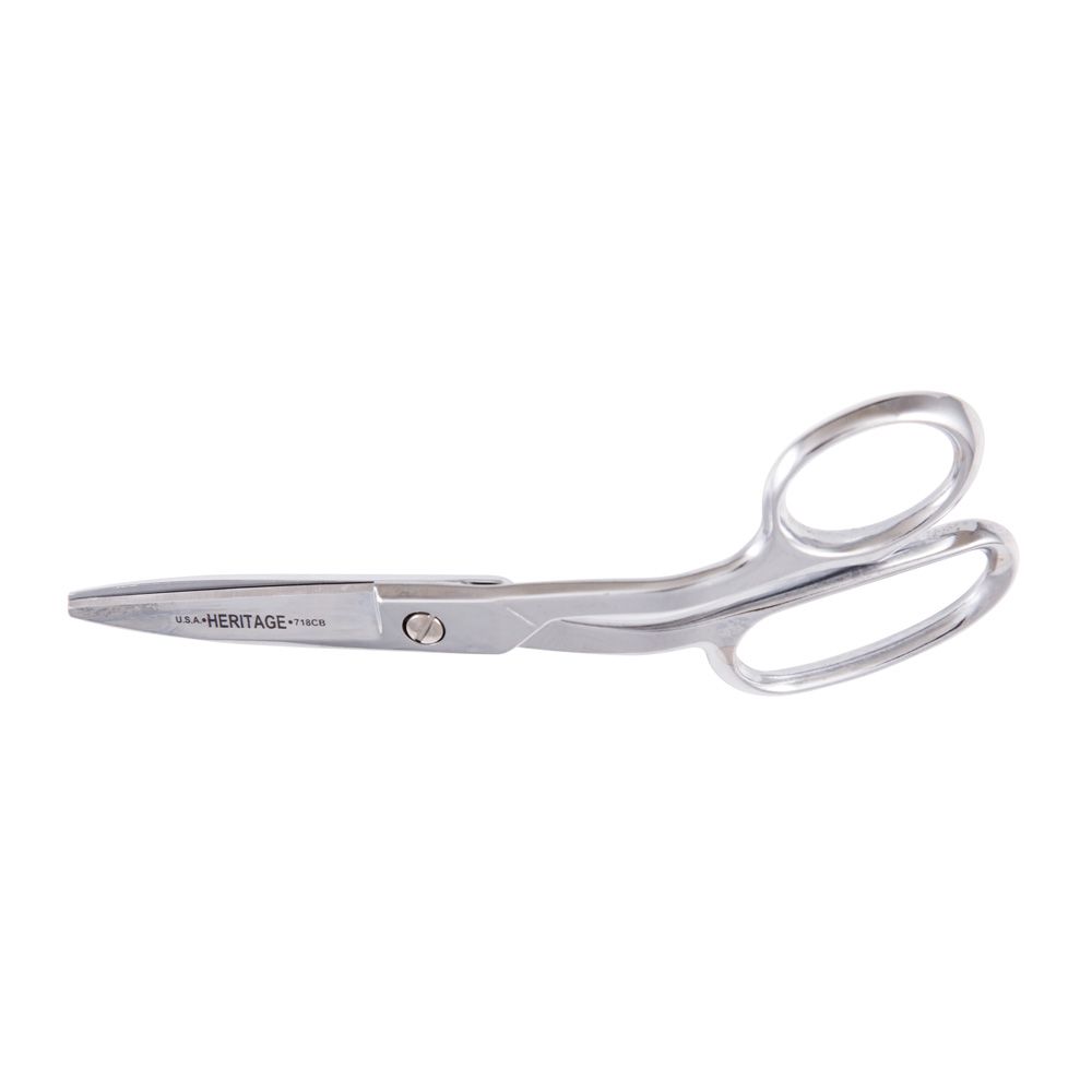 GP718CB Klein Tools Shear, Curved Handle, Blunt Tip, 8-7/8-Inch