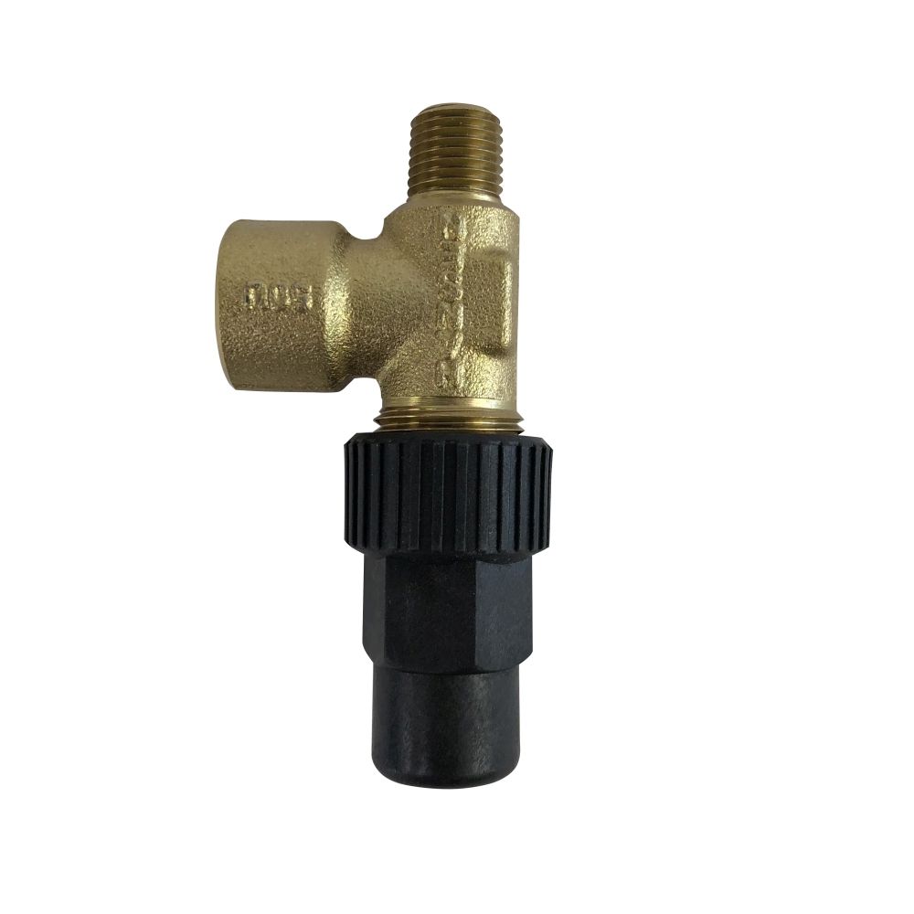 Hansen H7771, 1/4 Gauge Valve Angle, MPT x FPT Stainless Steel Stem, SC