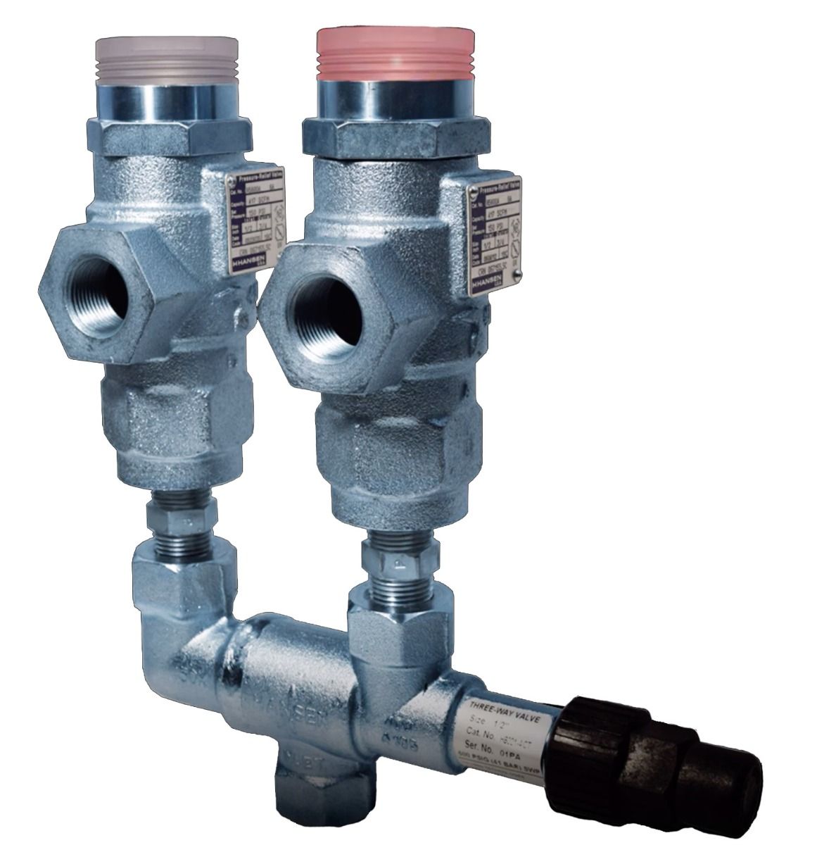 H5634RD/300E-P Hansen Dual Relief, Mid-Flow, 1-1/4" x 1-1/2", Pop-Eye, CATIV, MODBD, EF104