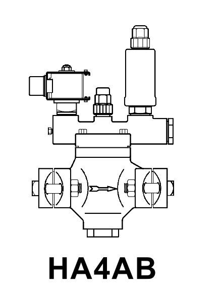 HA4AB/51-ACT Hansen, Hansen HA4AB/51, 2 (50MM)Regulator With Wide Open Feature, Range A With ACT