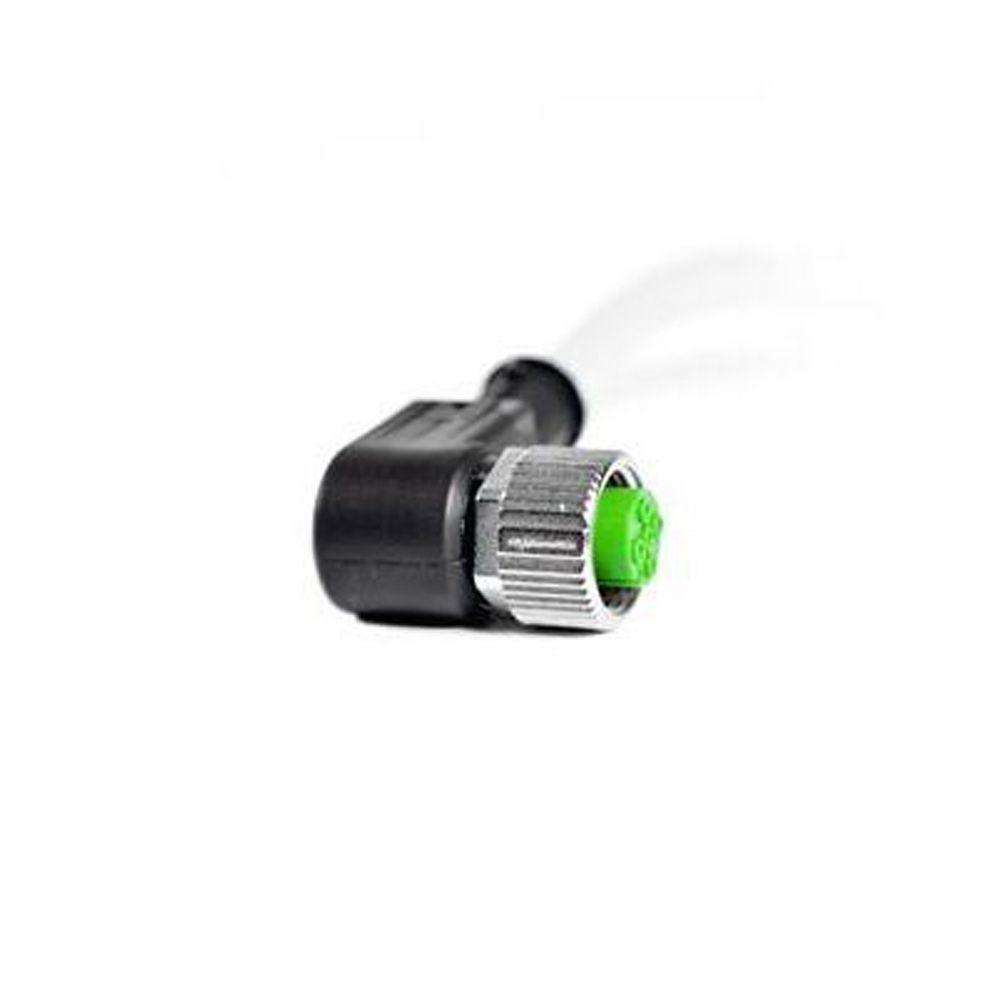 HBxC-M12/10 HB Products 5 Cord Cable with M12 Plug, 90° Connector