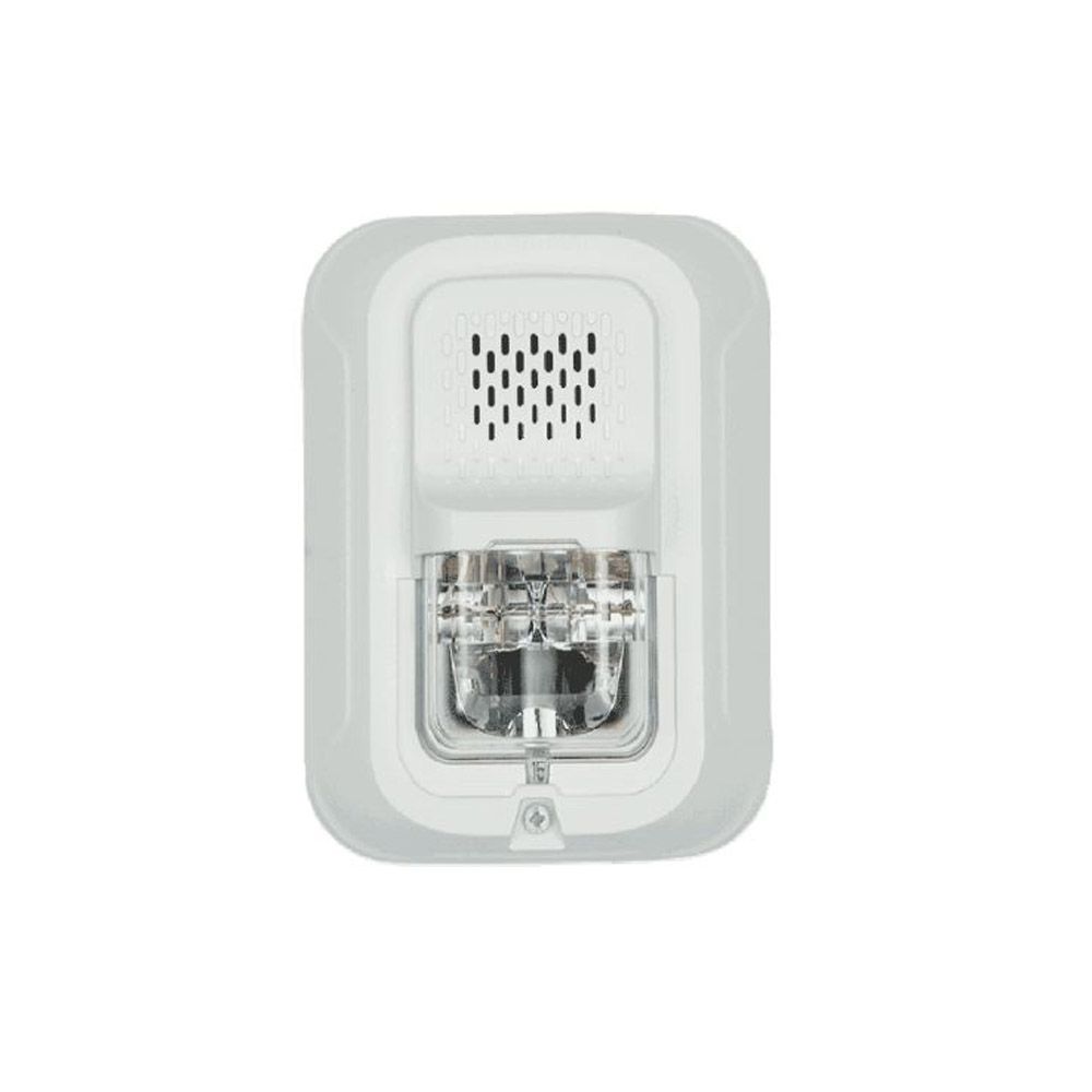 P2WH-P Honeywell Horn/Strobe 24 VDC, 2 Wire, High Candela, Clear Lens