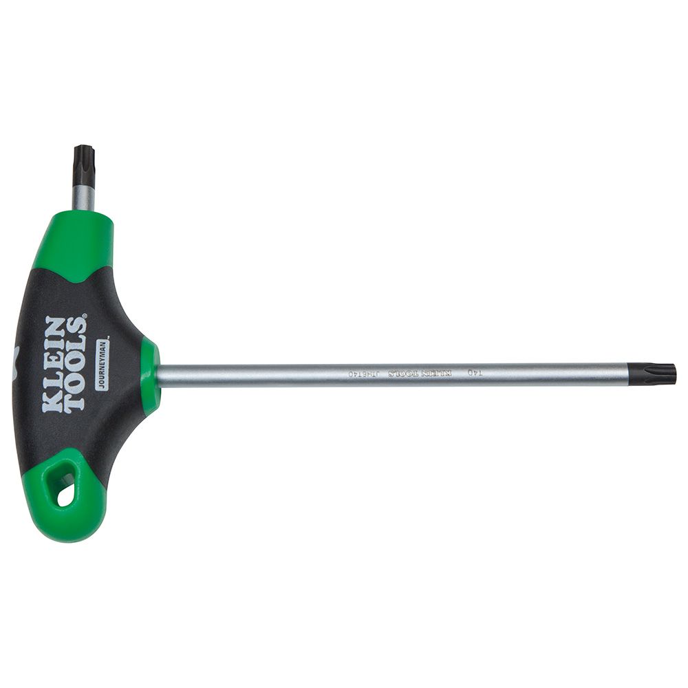 JTH6T25 Klein Tools T25 TORX® Hex Key, Journeyman™ T-Handle, 6-Inch