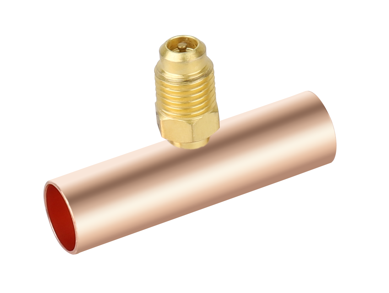 F1005 NAVAC Slip Fit Copper Braze Tee 1/2 ODS, 3 PK