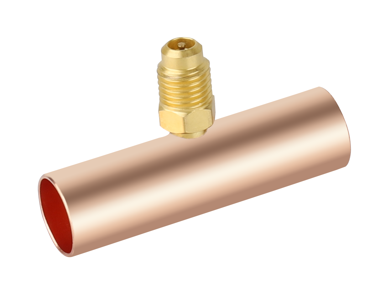 F1006 NAVAC Slip Fit Copper Braze Tee 5/8 ODS