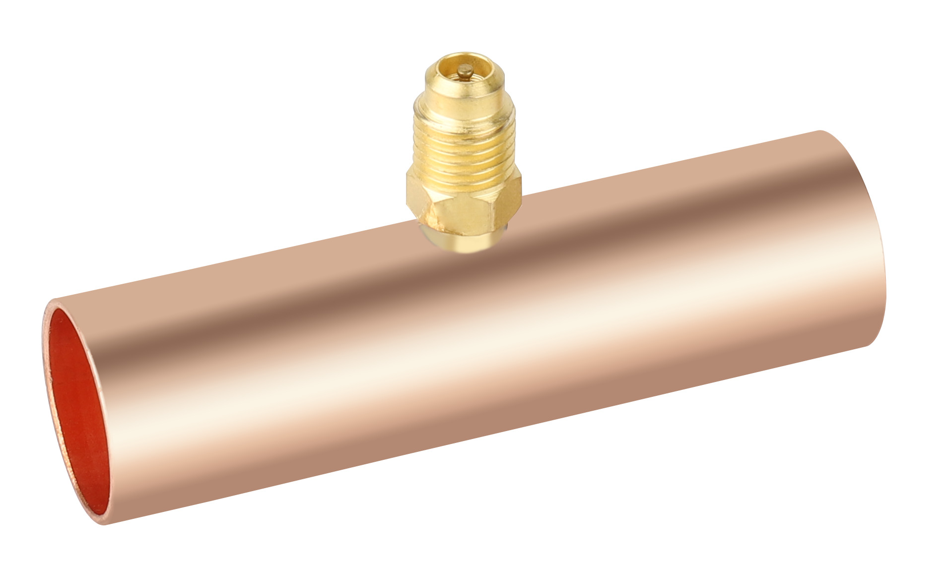 F1008 NAVAC Slip Fit Copper Braze Tee 7/8 ODS