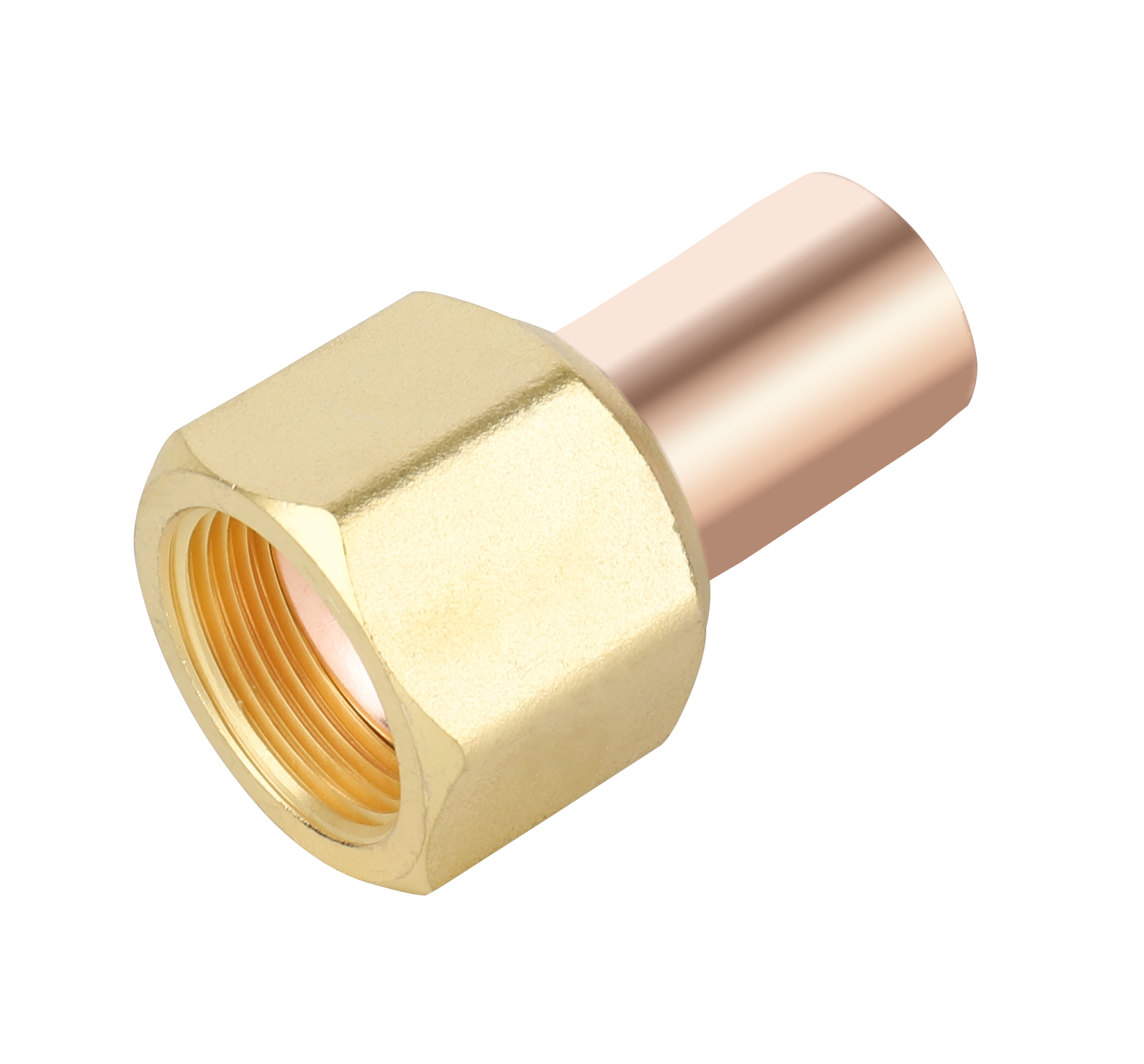 F2007 NAVAC Swivel FE Flare x Solder Adapter - 3/4 x 3/4, 2 PK