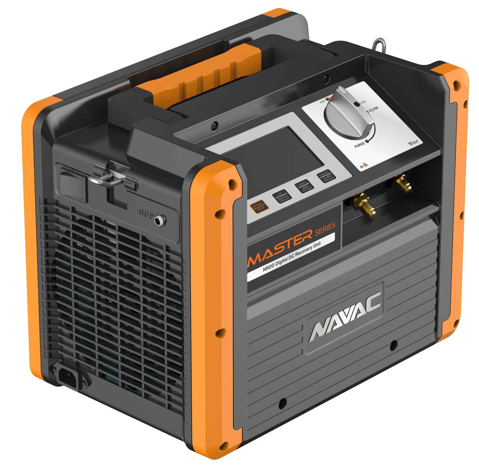 NRDD NAVAC Recovery Unit, Dual-Cylinder, DC, Digital Display
