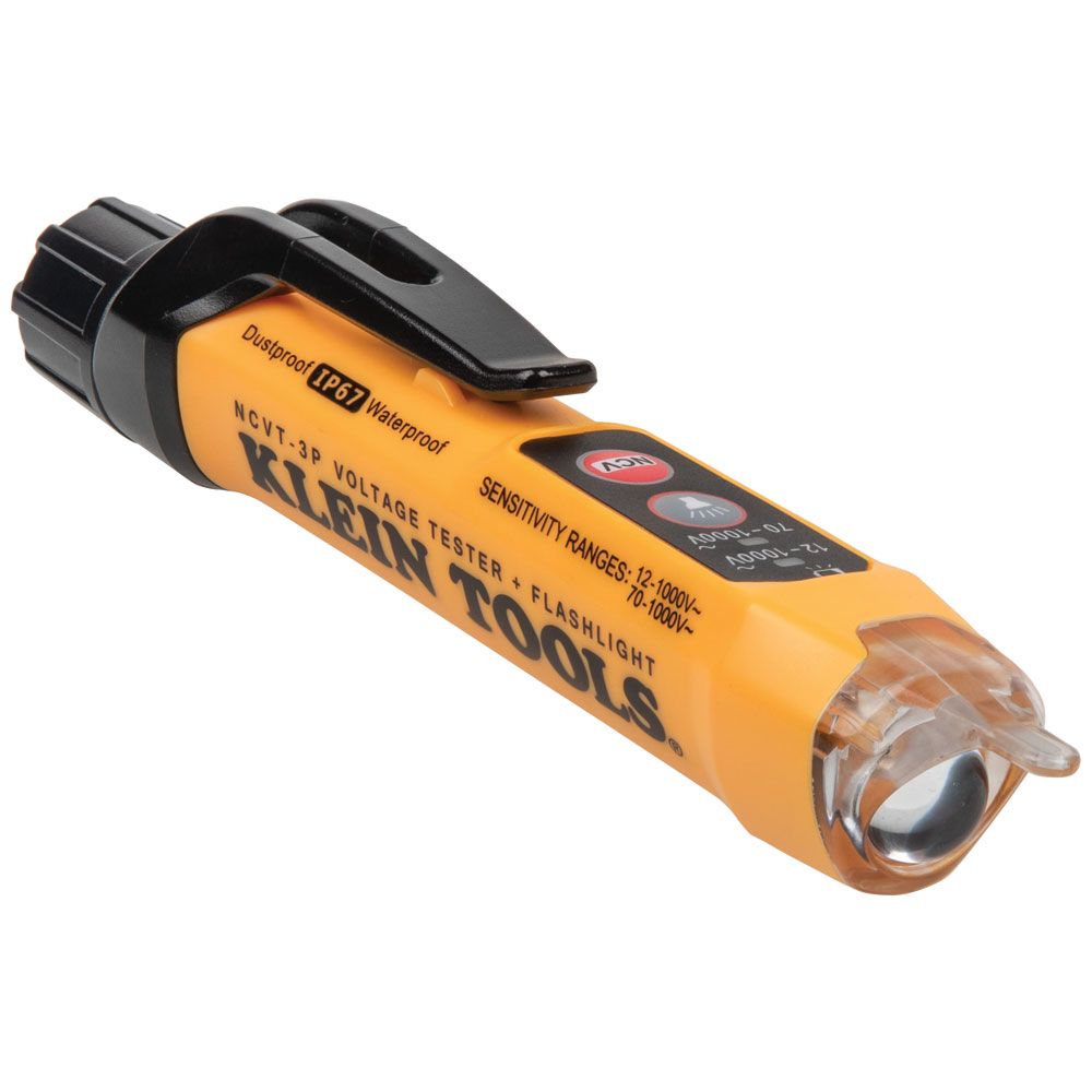 NCVT3PKIT Klein Tools Dual Range NCVT and AC/DC Voltage Tester Electrical Test Kit