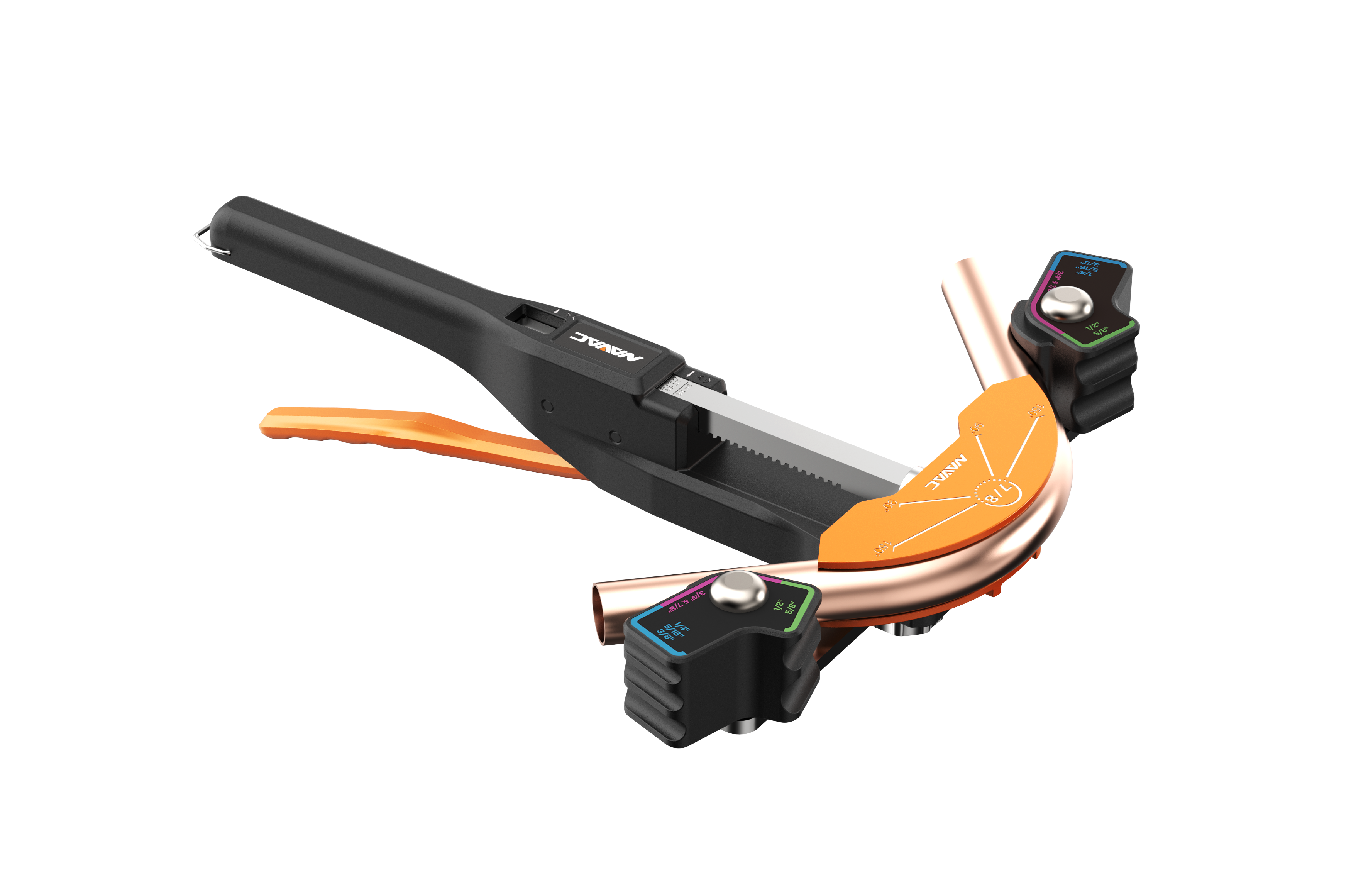 NAVAC NTB7 Manual Tube Bender Kit, 7/8" Max OD