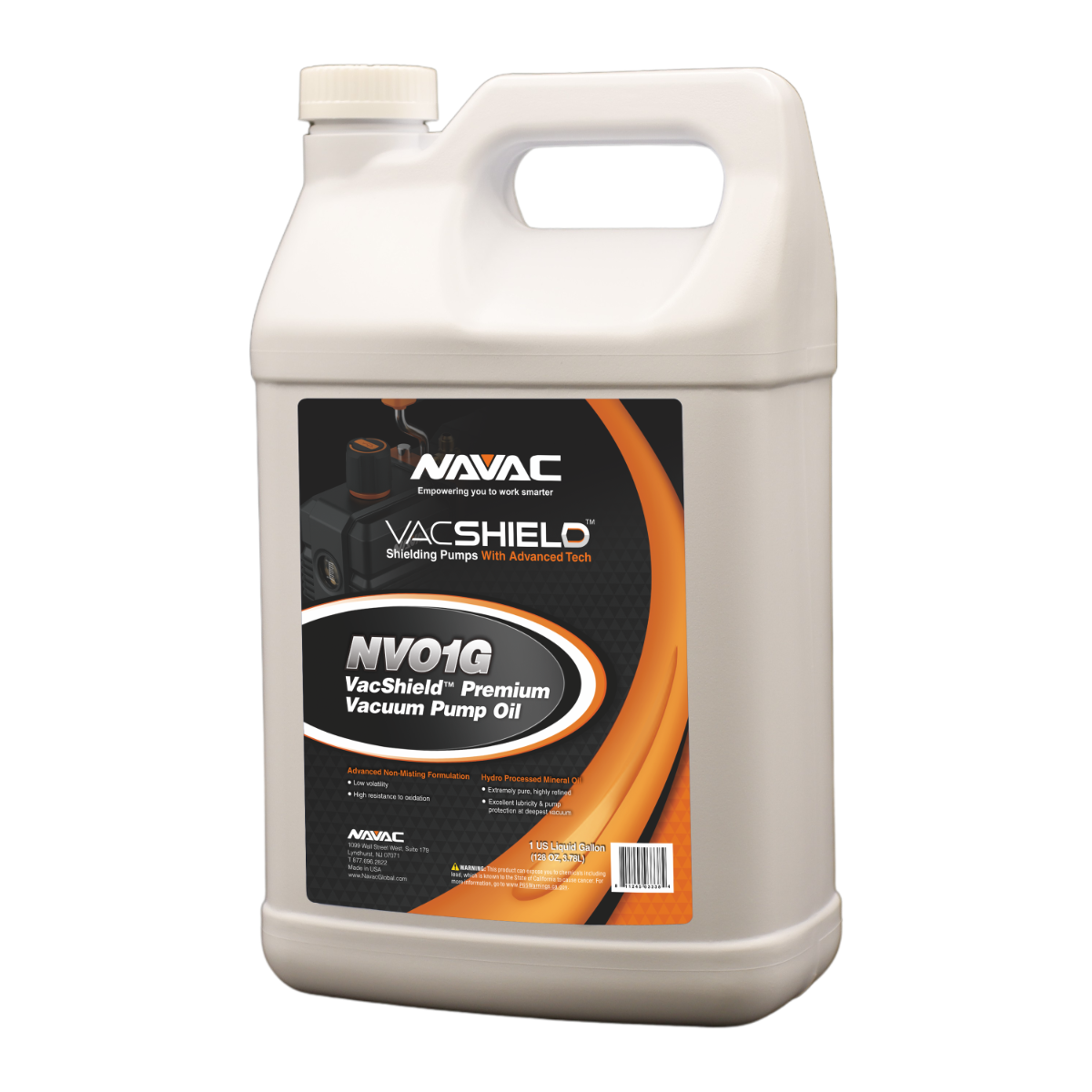 VacShield Premium Vacuum Pump Oil, 1 Gallon