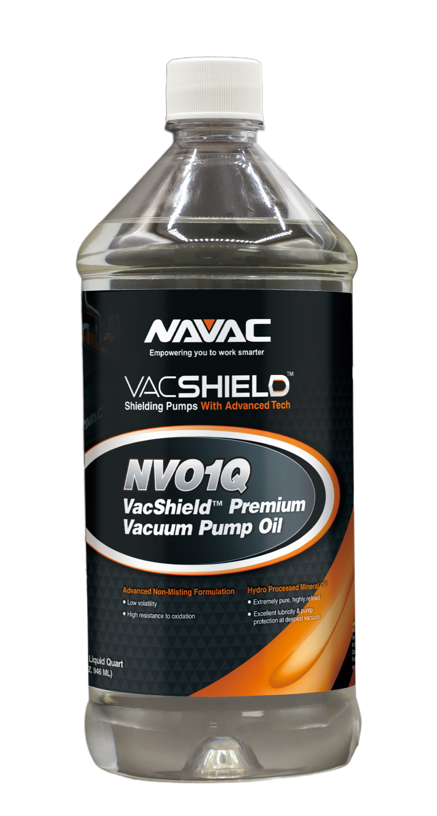 VacShield Premium Vacuum Pump Oil, 1 Quart
