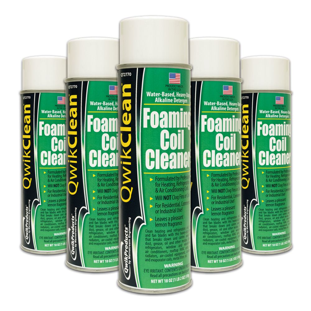 QT2770 QwikClean® No-Rinse Foaming Coil Cleaner