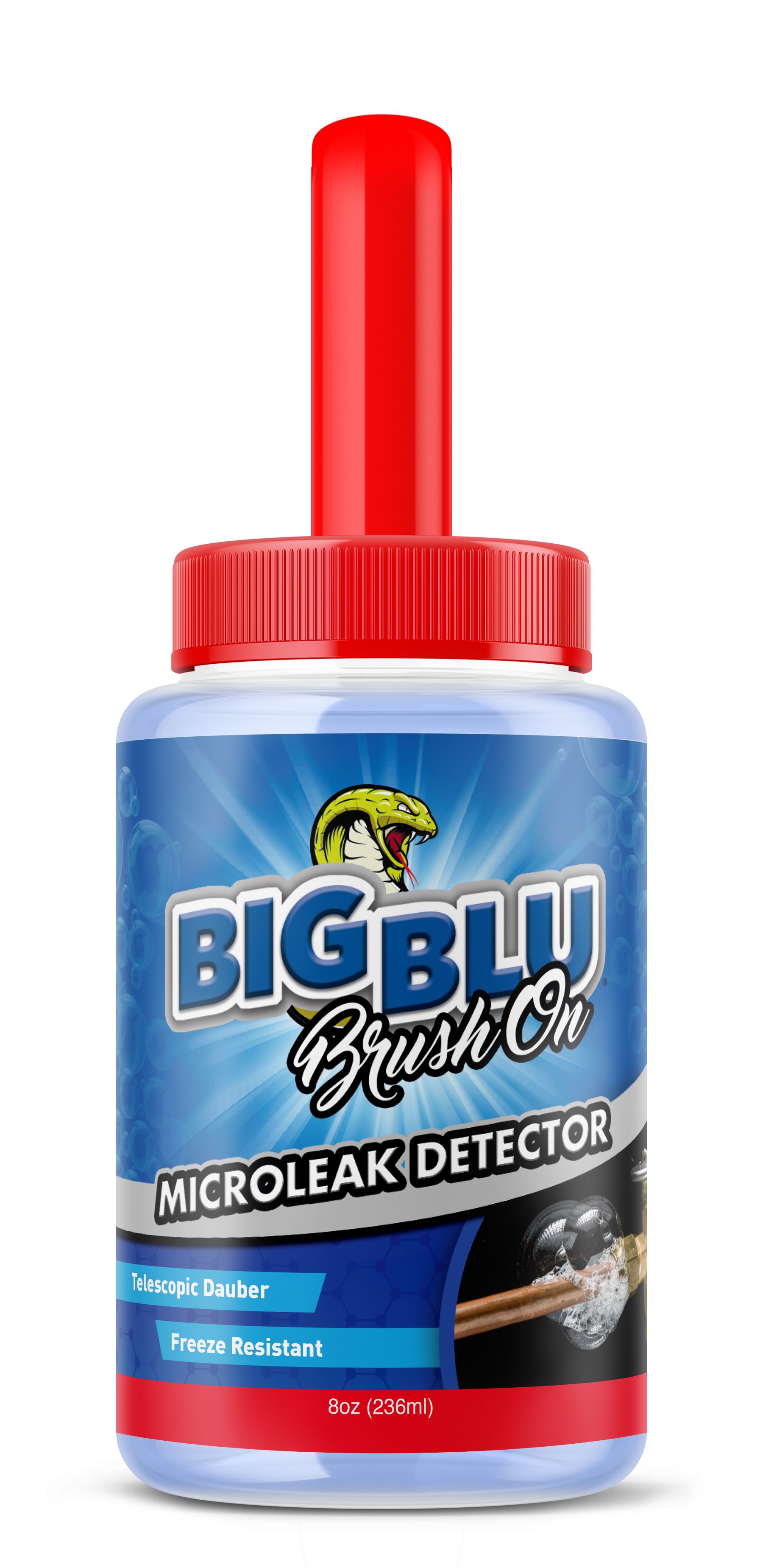RT175B Refrigeration Technologies Big Blu Brush On Leak Detector (8 OZ)