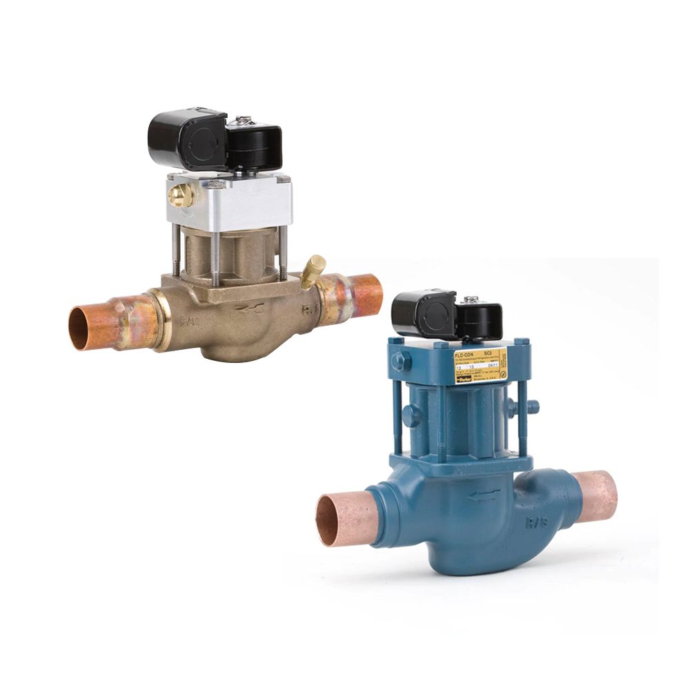 104030 Refrigerating Specialties (RS) SC1 1-1/8 x 1-3/8 Solenoid Valve