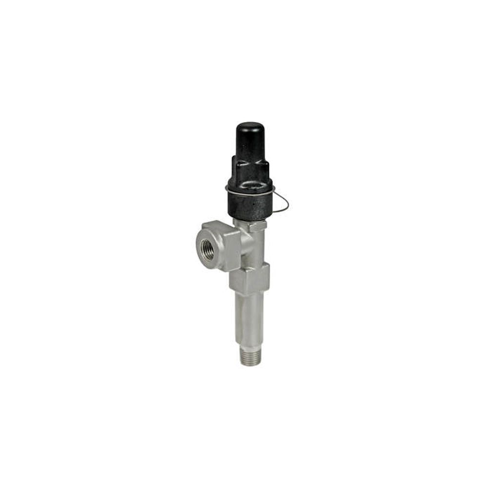 SGV Westermeyer Gauge Valve, Stainless Steel Extended Neck, W/ Lanyard