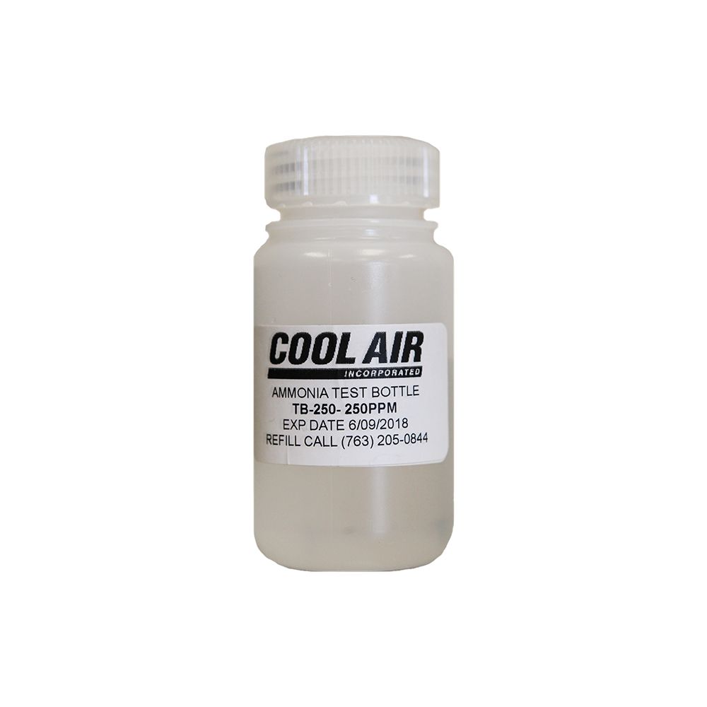 TB-300 Cool Air Inc. Ammonia Solution Calibration Bottle, 300 ppm