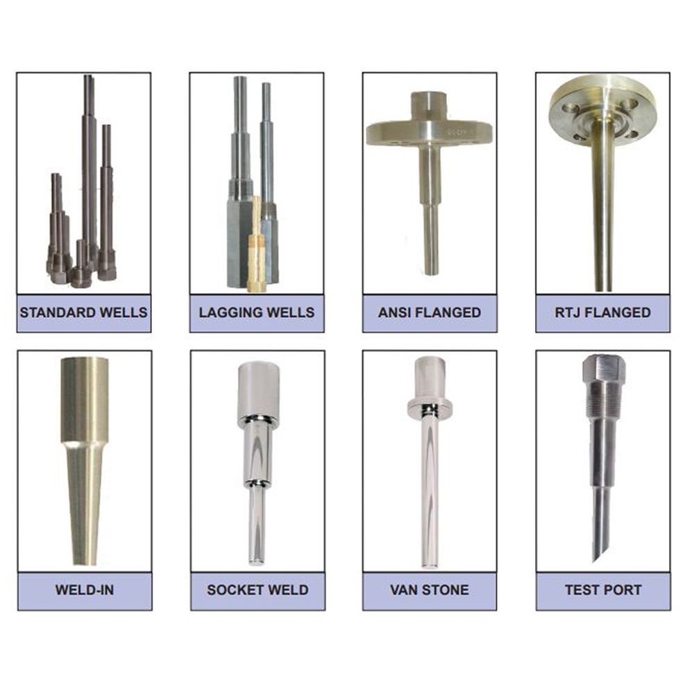 TW-SS09-23S2 PIC Gauges 9" Stem Length, 316SS 1/2" x 3/4" Stepped Thermowell