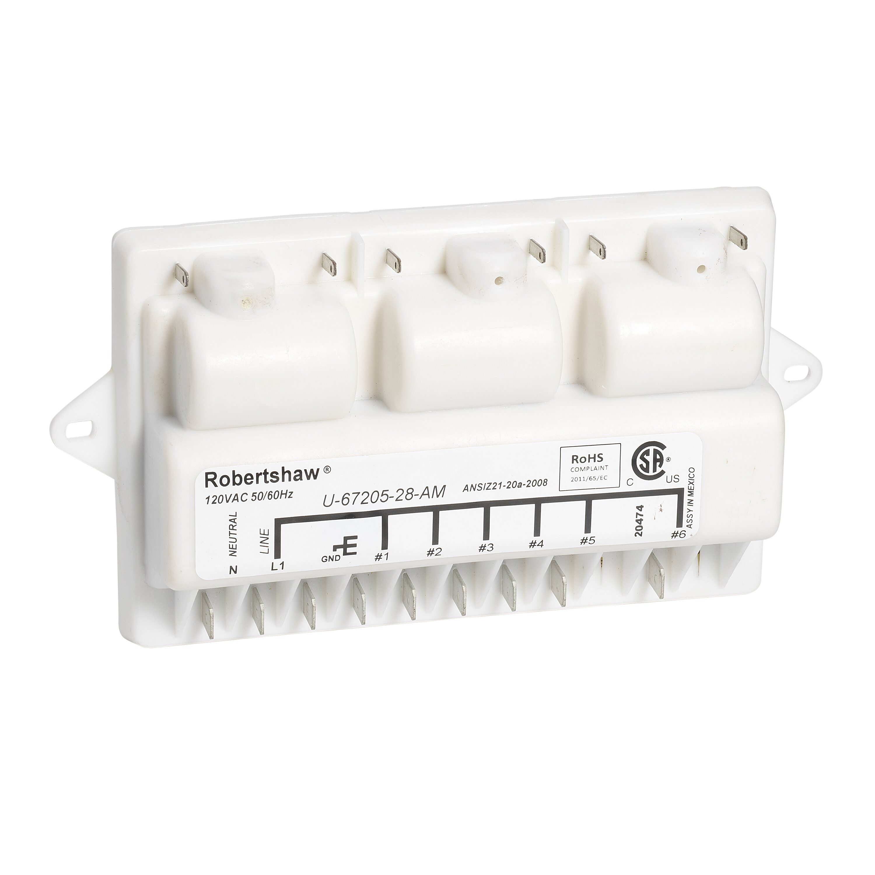 U-67205-28-AM Robertshaw ELECTRIC SPARK MODULE 0+6 2HZ