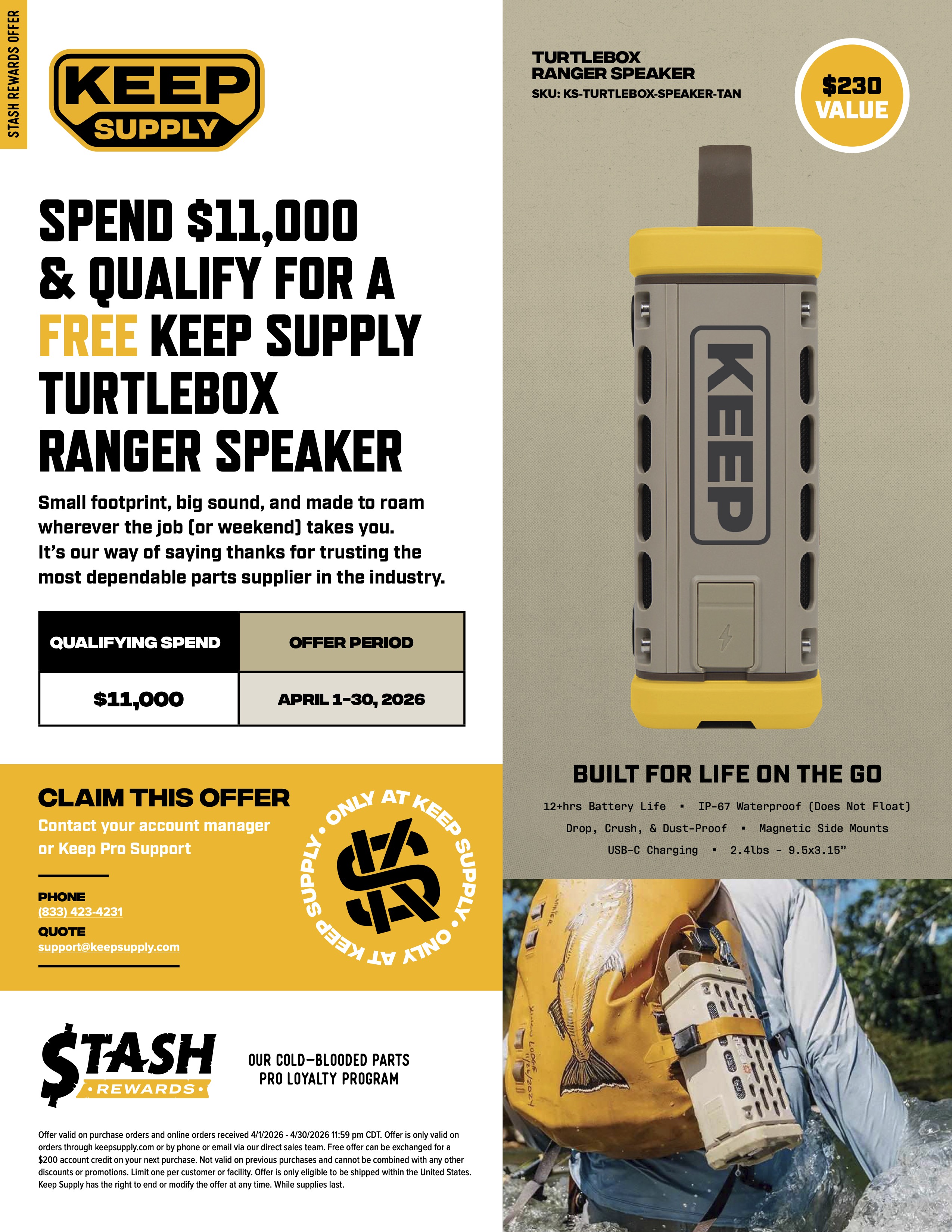 April 2026 Stash Promotion